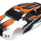 Traxxas TRA7517 Body, LaTrax 1/18 Rally, orange (painted)/ decals