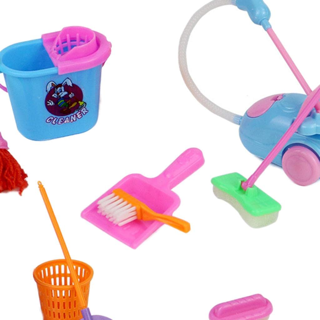bnf 9Pcs Cleaning Set Pretend Play Housework Kit Educational Toys|Toys & Hobbies | Preschool Toys & Pretend Play | Other Prescho