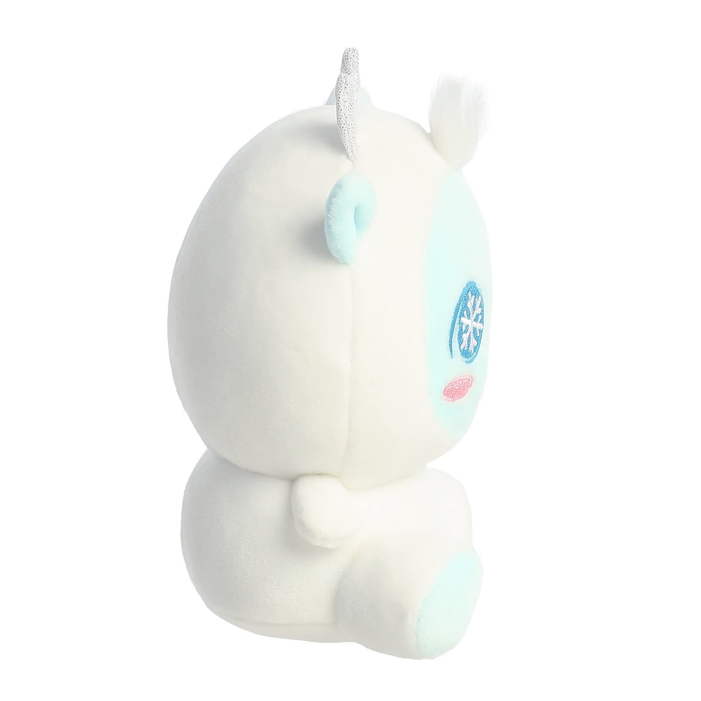 Aurora Adorable Squishiverse Squishy Yeti Stuffed Animal - Imaginative Play - Huggable Comfort - White 5.5 Inches
