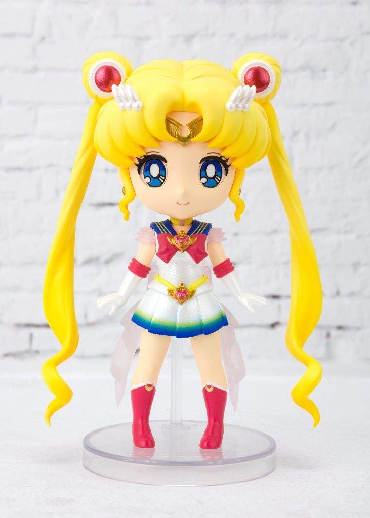 TAMASHII NATIONS - Pretty Guardian Sailor Moon Eternal - Super Sailor Moon - Eternal Edition, Bandai Spirits Figuarts mini Actio