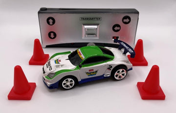 Generic Mini RC 1:58 Scale Small Pocket Portable Micro Racing Car Can Miniature Coke Can Upgraded 2.4G Wireless Radio Remote Con