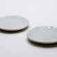 1shopforyou 10 x 30 mm.(3.ocm) White Scallop Plate Dish Dollhouse Miniature
