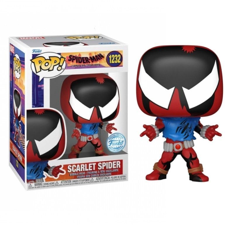 Funko Spider-Man Scarlet Spider Pop! Vinyl Bobble-Head Collectible Figure - Limited Edition Exclusive