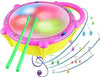 Vakra Musical Toy Drum Set For Kids With Lights & Sound  Educational Drum Toy With Sticks For Toddlers & Preschoolers  Early L