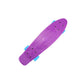 SNAPPSY Penny Board Colorful Skateboard Lightweight 27 Inch Cruiser Skateboard for Beginners, Outdoor, Travel Purple