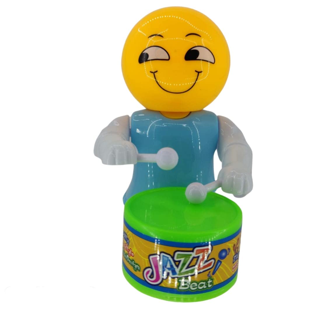 Jnil Operated Drum Toys For Kids Multi Color Toys For Kids (Pack Of 1) (Smile Drum)