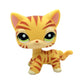 Yellow Tiger Cat Kitten Kitty #1451 Mini Pet Toys Animal Figure