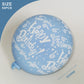 TAIHEBB 52 Pcs Blue Birthday Balloons, Rubber Material, Party Pattern, Suitable for Kids, Model BSO025