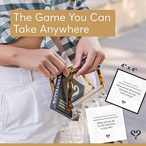 Vertellis Holiday Edition Conversation Cards - Thoughtful Conversation Starters & Questions For Parties & Gatherings - Mindfulness & Engaging Conversation Cards For Families, Groups, Friends & Office