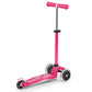 Micro Mini Deluxe LED Scooter, Pink, 2-5 Years, 48-68 cm Height, ABEC9 Bearings, Non-Slip Platform, Model MMD075