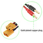 Laisomeke Xt30 Connector Adapter Plug, Xt30 Male Plug To 4Mm Banana Male Connector With 16Awg 30Cm(11.8 Inch) Cable For Rc Lipo