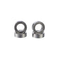 Aluminum Steering Bellcranks and Draglink Upgrade for 1/10 Traxxas 2WD Slash Rustler Bandit Replace 3743 Blue-Anodized