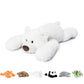 Niuniu Daddy 20' | 3.3 Pound Polar Bear Weighted Stuffed Animals, Large White Bear Plush Toy Pillow With Fluffy Fur For Kids Adults Teens Cute Stuffy Animal For Valentine Christmas Birthday Gift