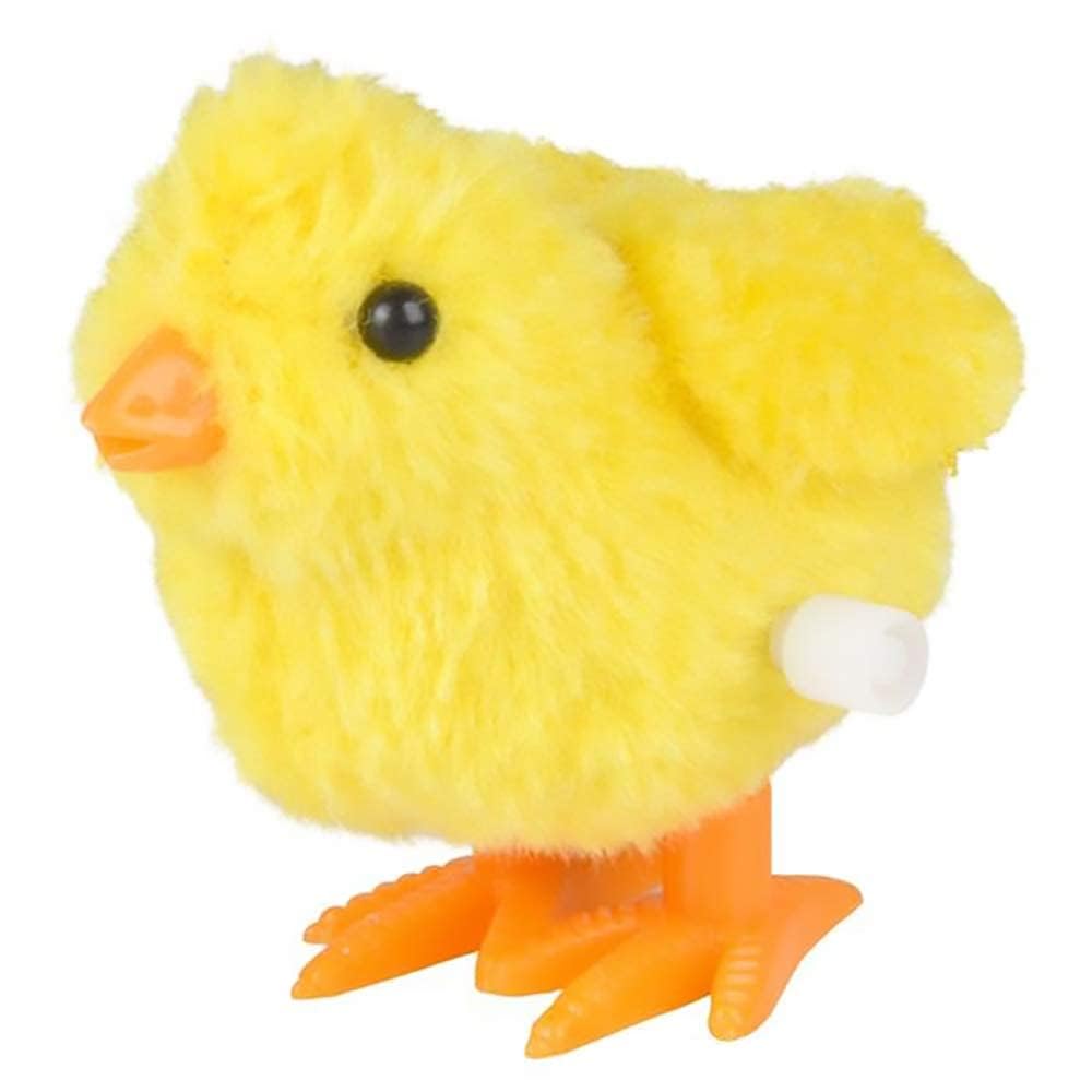 The Dreidel Company Easter Bunny & Chick Wind Up Toys For Kids Variety Pack, Birthday Party Favors, Novelty And Gag Gifts, 3'' I