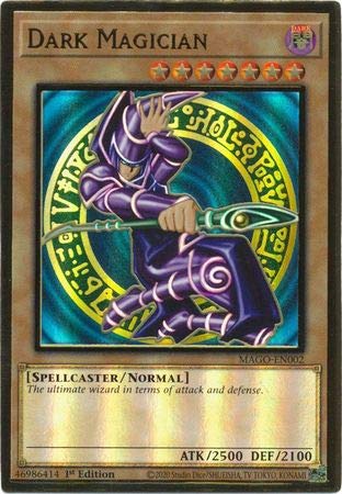 Dark Magician - Mago-En002 - Premium Gold Rare - 1St Edition