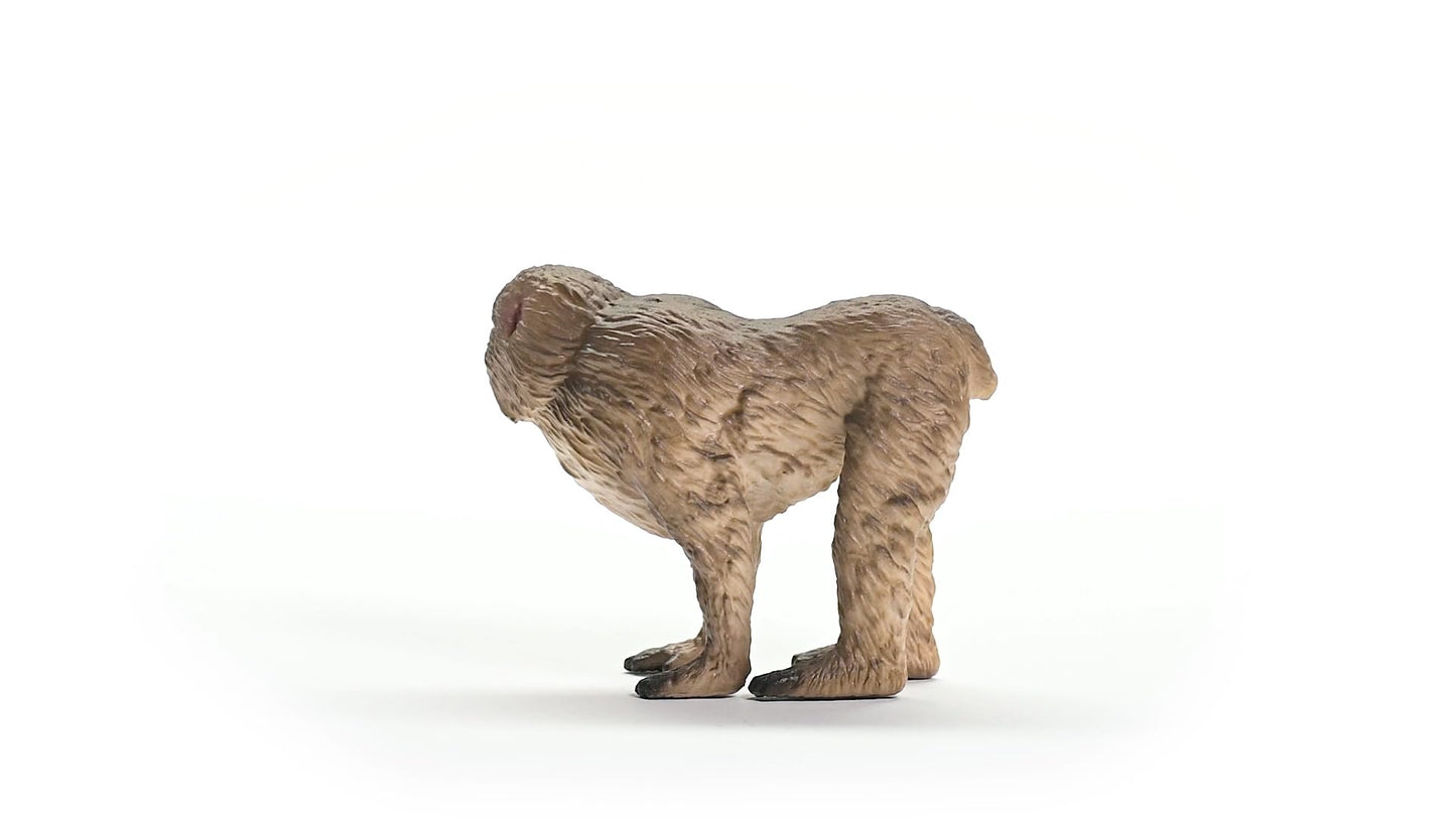 Schleich Wild Life New 2024 Wild Animal Toy Japanese Macaque Figurine