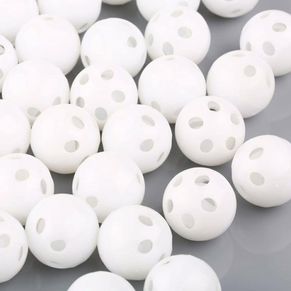 Toddmomy 50Pcs Toy Rattle Box Repair Round Doll Noise Maker Insert Squeaker For Baby Pet Doll Dog Accessories, 28Mm