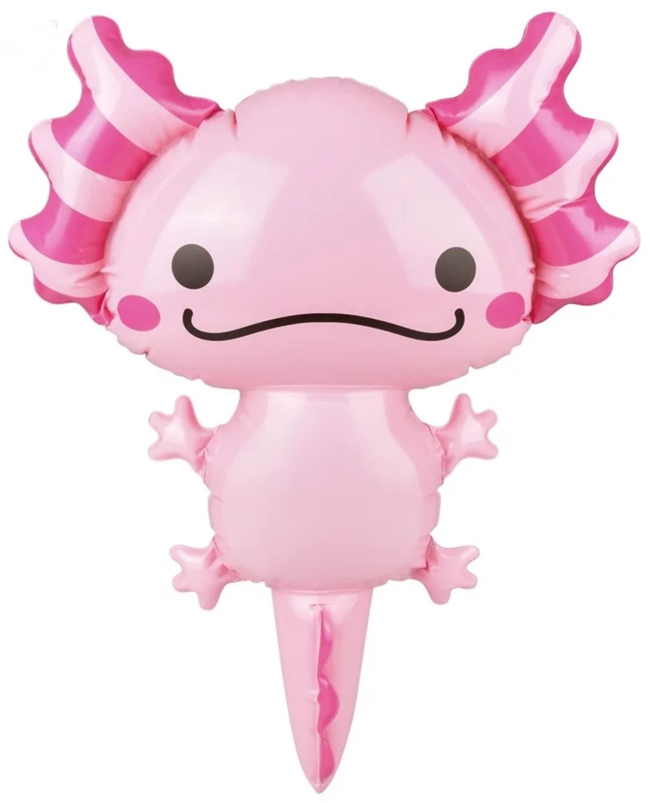 Happy Deals ~ Axolotl Inflates | Set Of 4 | 24 Inch | Inflatable Pool Toys And Party Decorations