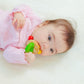 Plantoys (5213) Wooden Bell Rattle And Teether Baby Toy Sustainably Made From Rubberwood And Non-Toxic Paints And Dyes