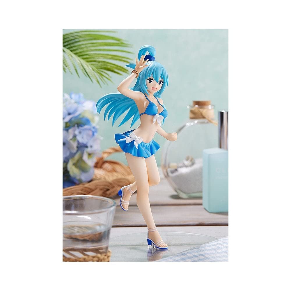 Max Factory Kono Subarashii: Aqua (Swimsuit Ver.) Up Parade Pvc Figure, Multicolor