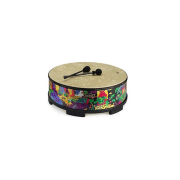 Remo KD-5822-01 Kids Percussion Gathering Drum - Fabric Rain Forest  22
