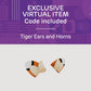 Squishmallows Original 8-Inch Winged Tiger Plush - Ultrasoft Polyester with Virtual Item Code - Model SQAM00029