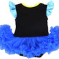 HOIZOSG Baby Girls Anna Princess Costume Halloween Christmas Party Outfits Birthday Romper Tutu Dress w/Headband Shoes Royal Blu