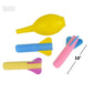 Rhode Island Novelty Foam Rocket Launcher - 3.5 Inch, Variety of Colors, 12 Pack, Model CAFOROC