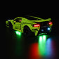 Kyglaring Led Lighting Kit For Lego Technic Lamborghini Hurac  N Tecnica 42161 (No Model) - Light Set Compatible With 42161 Adva