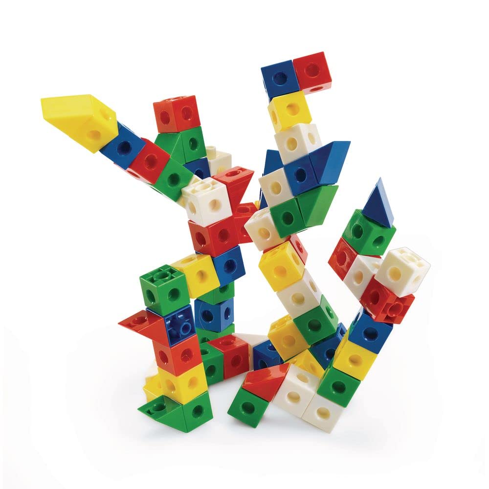 Excellerations Construction Toys, Stem Building Toys, Blocks, 3/4 Inch Builders, Connection Toys, Ages 3 Years And Up, Preschool Manipulatives