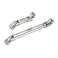 INJORA 19g Stainless Steel Center Drive Shaft D-Shaped Hole for Axial SCX24 Deadbolt GX470 Upgrade 1/24 RC Crawler