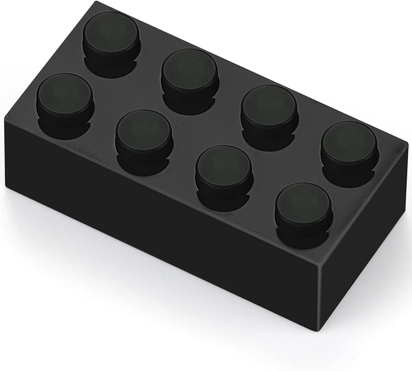 Yujhitp 500 Piece Black Bricks Bulk, Black 2X4 Building Bricks Flat, Compatible With Lego Parts And Pieces: 2X4 Black Bricks(Col