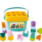 Coofandy Baby Plastic First Block Shapes&Sorter, 16 Blocks, Abcd Blocks Game Toys For 6 Months To 1 Year Old Kids Toys For Devel