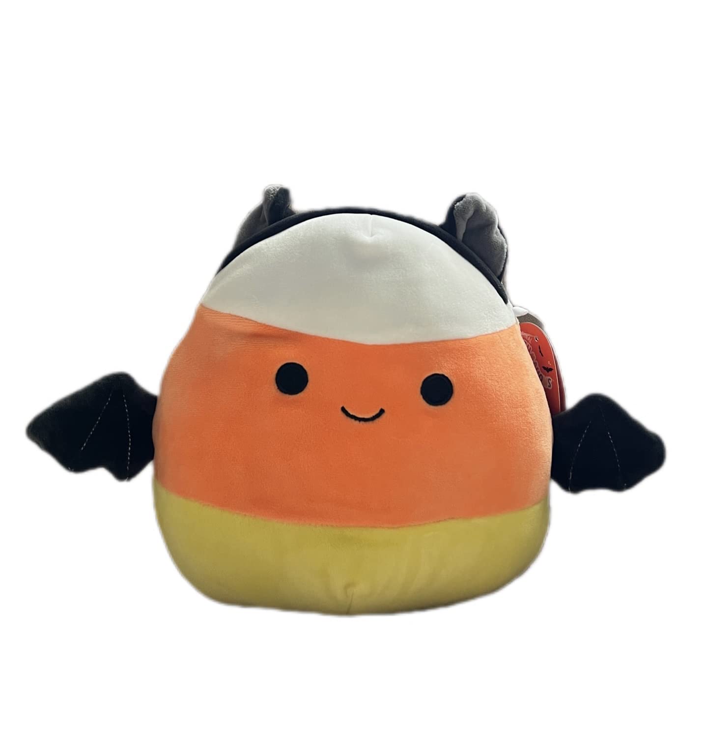 Squishmallows New 8' Delie The Candy Corn Bat - Official Kellytoy 2022 Halloween Plush - Cute And Soft Stuffed Toy - Great For Kids