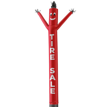 Lookourway Air Dancers Inflatable Tube Man Attachment - 20 Feet Tall Wacky Waving Inflatable Dancing Tube Guy For Business Promotion (Blower Not Included) - Tire Sale