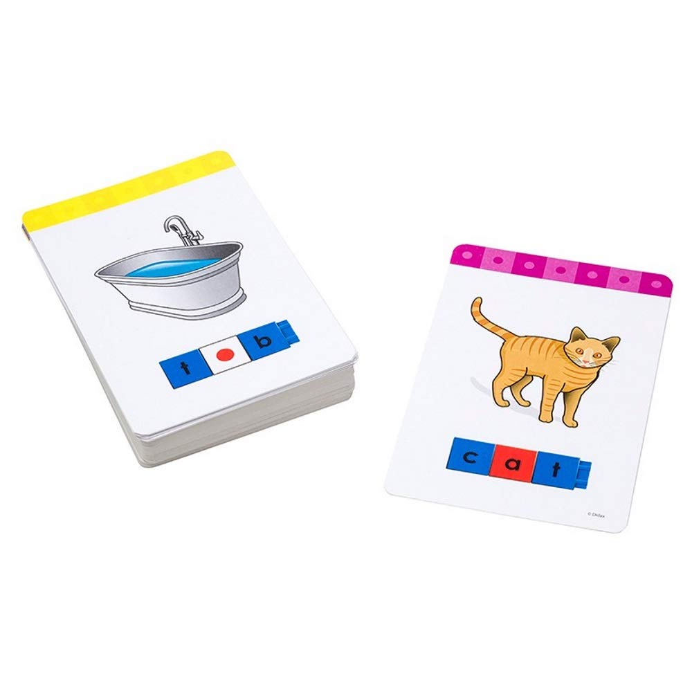 Didax Unifix Reading: Early Phonics Word-Building Cards Small