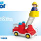Playmobil Junior Fire Truck Ladder Unit - Multicolor Plastic Model 71683