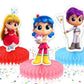 PC True and the Rainbow Kingdom Honeycomb Centerpiece - 5 Pcs Paper Kids' Party Decorations