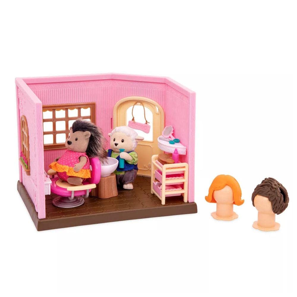 Li'L Woodzeez Baabaa Spa & Hair Salon Playset
