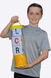 LCR Big Left Center Right™ Dice Game - Yellow Zip Bag, Model 930Y, Ethylene Vinyl Acetate Foam