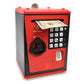 Like Toy Piggy Bank Safe Box Fingerprint Atm Bank Atm Machine Money Coin Savings Bank For Kids (Red)