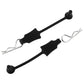 GDOOL 30 Pieces 1.0mm RC Cars Body Clips with Pull Tabs for Universal 1/14 1/16 1/18 SCX24 Remote Control Trucks & 1 PCS Hole Pu