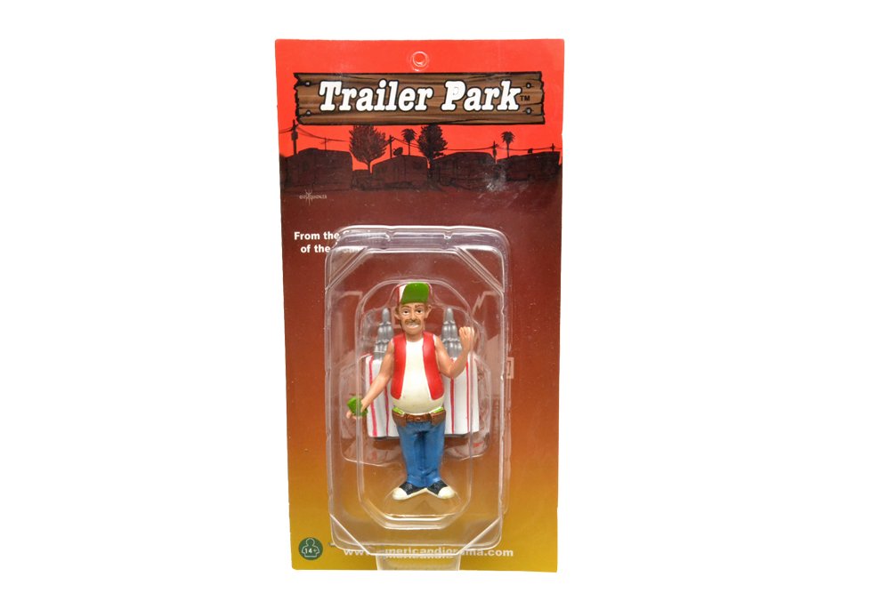 American Diorama 23875 Carnie Barney Trailer Park Figure For 1-18 Diecast Model Cars