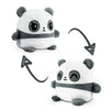 Teeturtle - Plushmates - Magnetic Reversible Plushies That Hold Hands When Happy - Panda - Huggable And Soft Sensory Fidget Toy