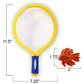 Artcreativity Fishing Net Catch Game Set - Pool Toys For Kids Comes With 2 Fishing Net And 12 Colorful Fish Toys - Bathtub Toys For Boys And Girls - Summer Toys And Great Gift For Children