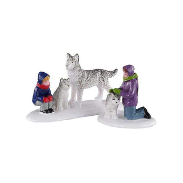 Lemax Village Collection Future Sled Dogs, Set Of 2#02941