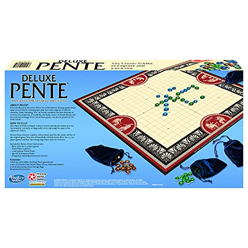 Deluxe Pente, By Winning Moves Games Usa, Family Strategy Game Of Capture Stones For 2 To 4 Players, Ages 8+