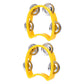 Excluzo 2Pcs Educational Music Toys Double Row Hand Shaking Bells Kids Handbells