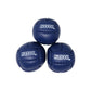Zeekio Galaxy Juggling Balls - enhanced 12 Panel Genuine Leather Balls - 130g - 67mm - Pack of 3 Dark Blue