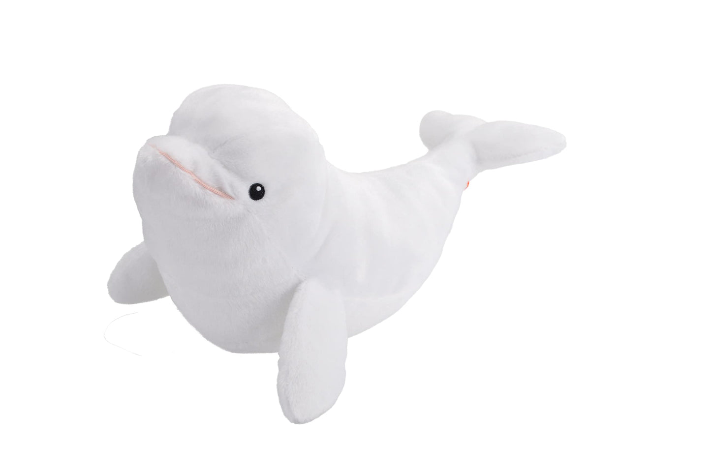 Wild Republic Ecokins, Beluga Whale, Stuffed Animal, 12 Inches, Gift For Kids, Plush Toy, Made From Spun Recycled Water Bottles, Eco Friendly, Child’S Room Decor